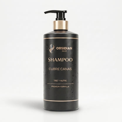 OBSIDIAN | SHAMPOO CUBRE CANAS INSTANTANEO