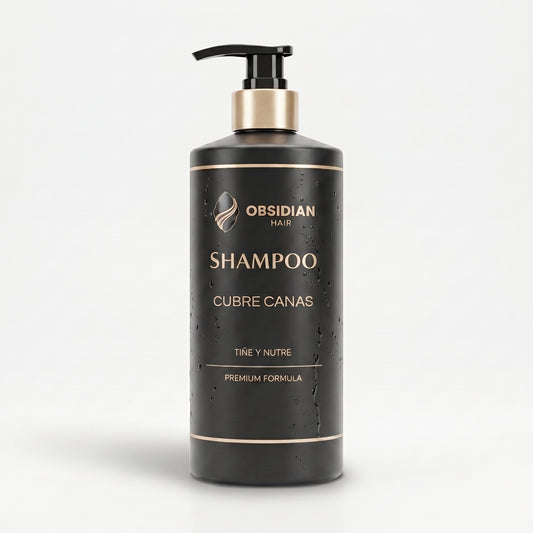 OBSIDIAN | SHAMPOO CUBRE CANAS INSTANTANEO
