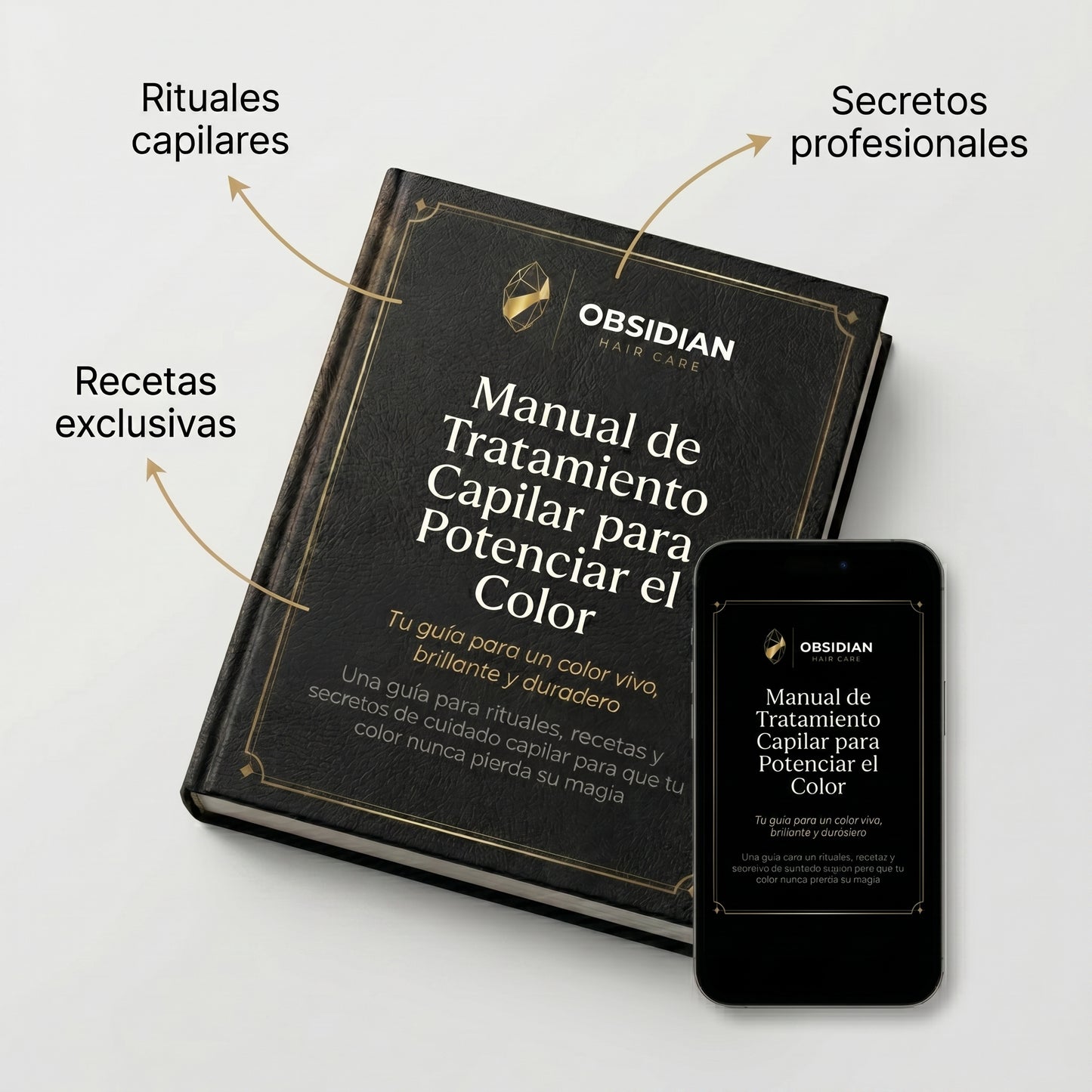 Manual Tratamiento Capilar Para potenciar el color