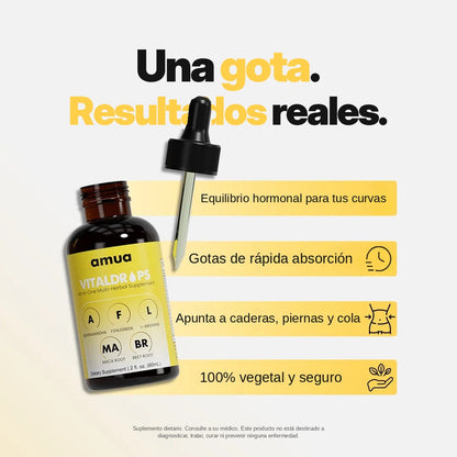 Vitaldrops™ | Gotas naturales para curvas y Glúteos