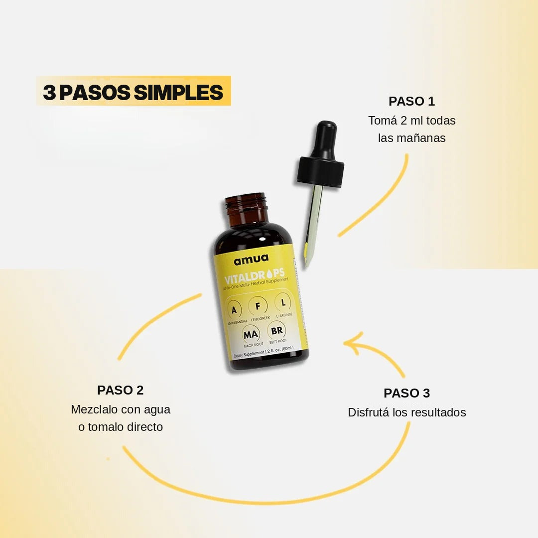 Vitaldrops™ | Gotas naturales para curvas y Glúteos