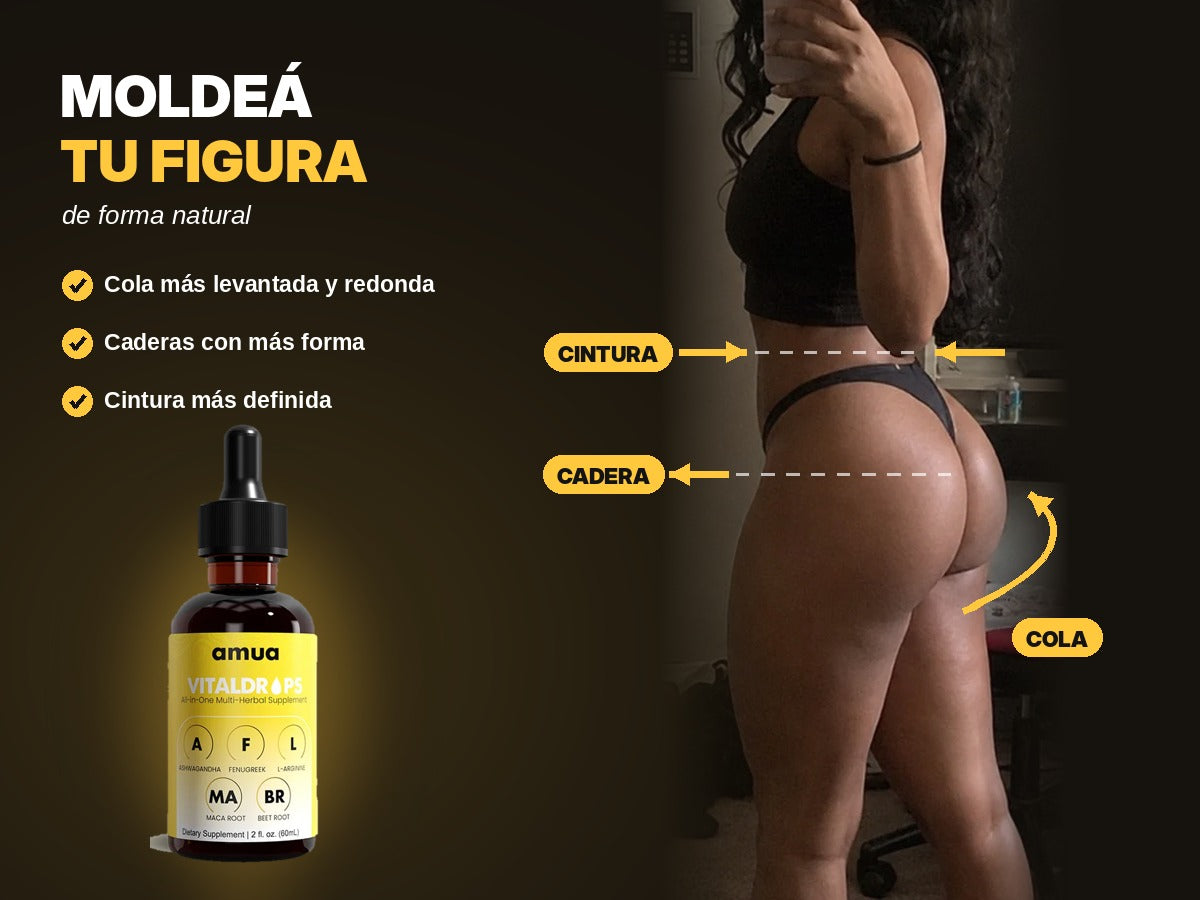 Moldeá tu figura con Vitaldrops